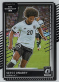 Serge Gnabry #38 Germany | 2025-26 Donruss Road to FIFA World Cup Optic Parallel