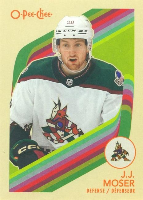 J.J. Moser #390 Arizona Coyotes | 2023-24 O-Pee-Chee Retro