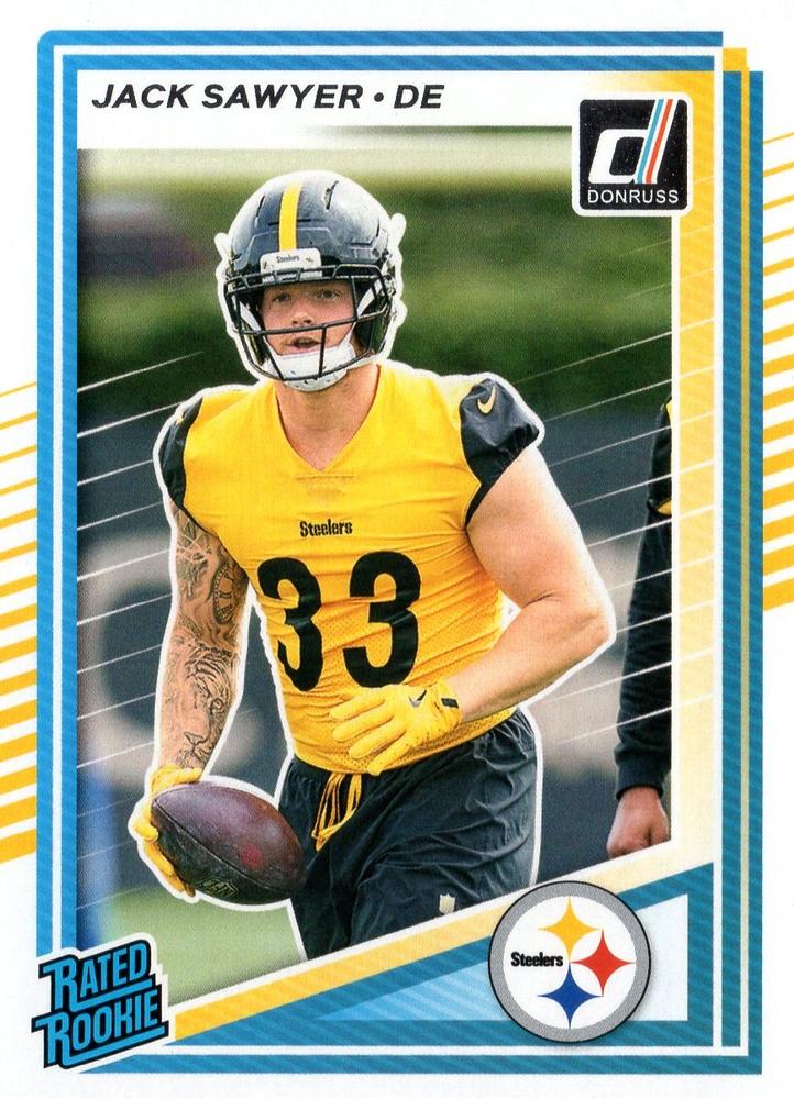 Jack Sawyer #390 Pittsburgh Steelers | 2025 Donruss | NFL Football