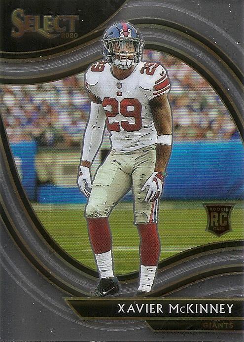 Xavier McKinney #391 New York Giants | 2020 Panini Select |  | NFL Football