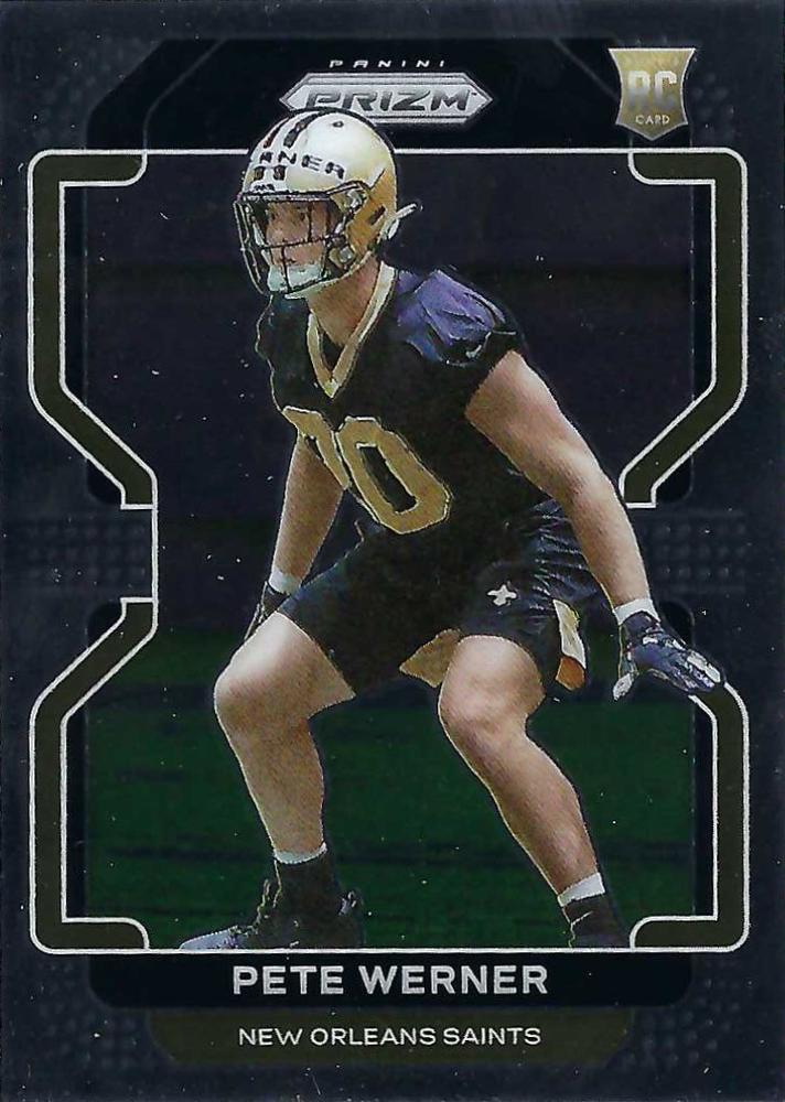 Pete Werner #391 New Orleans Saints | 2021 Panini Prizm | NFL Football