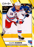 Kaapo Kakko #391 New York Rangers | 2023-24 O-Pee-Chee Yellow Border