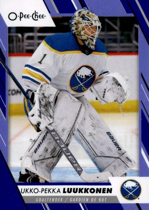 Ukko-Pekka Luukkonen #392 Buffalo Sabres | 2023-24 O-Pee-Chee Blue Border