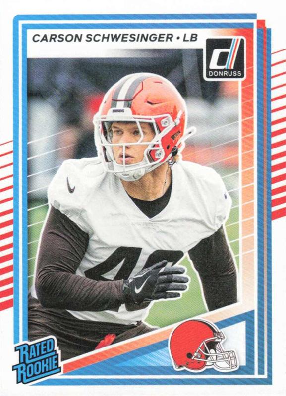 Carson Schwesinger #392 Cleveland Browns | 2025 Donruss | NFL Football