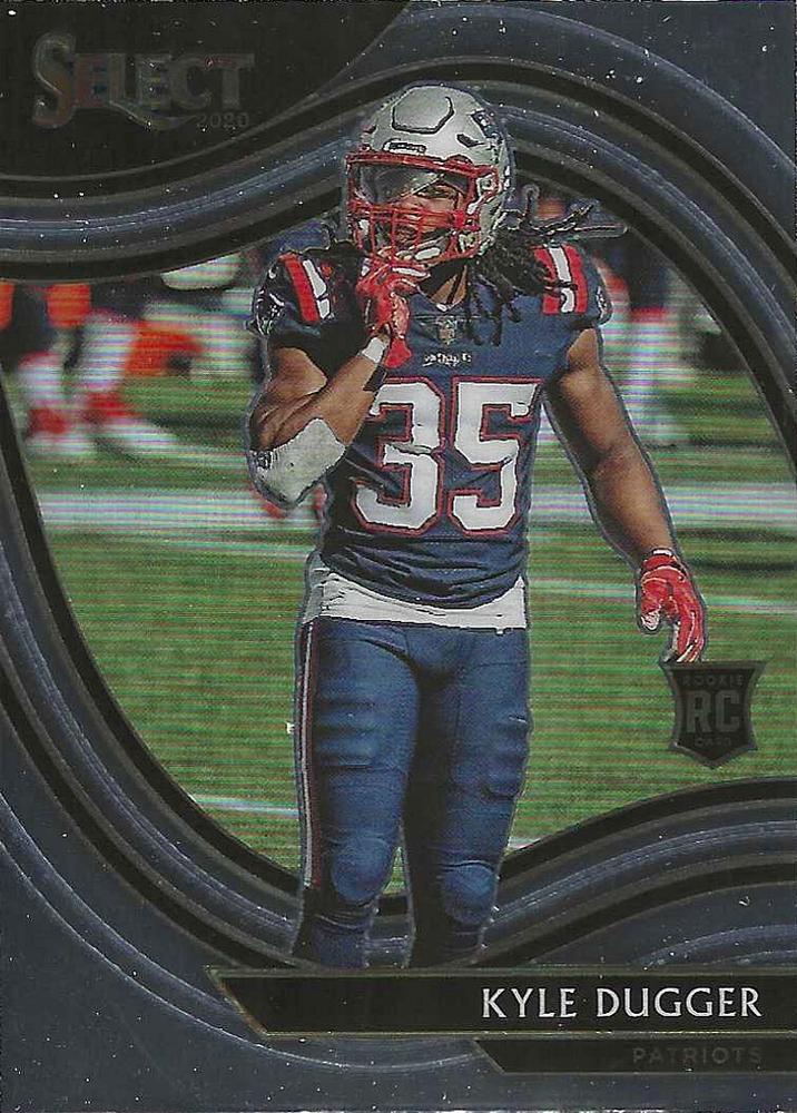 Kyle Dugger #393 New England Patriots | 2020 Panini Select |  | NFL Football