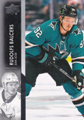 Rudolfs Balcers #393 San Jose Sharks | 2021-22 Upper Deck
