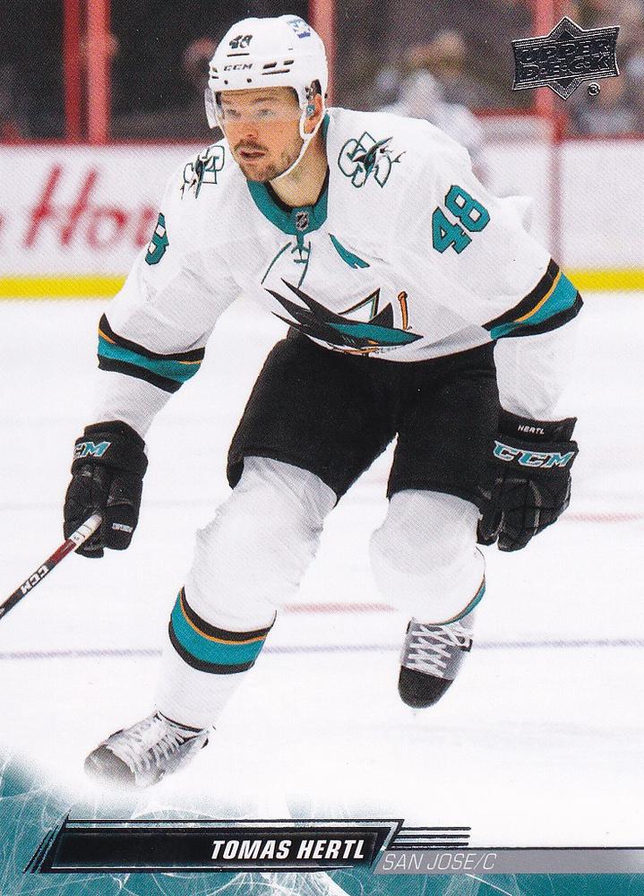 Tomas Hertl #393 San Jose Sharks | 2022-23 Upper Deck