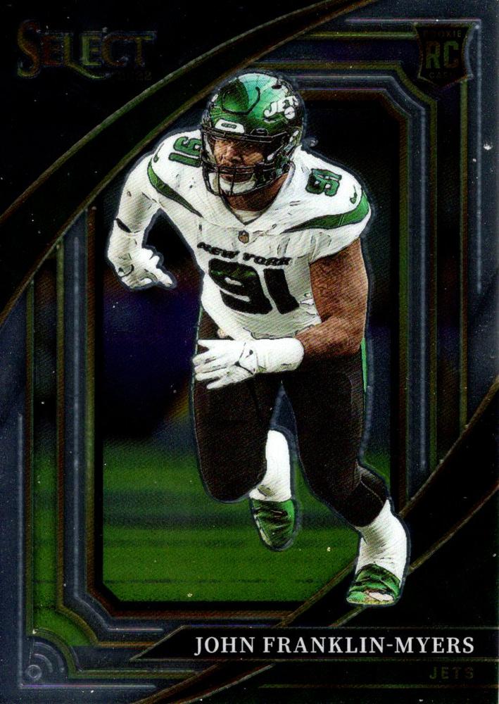 John Franklin-Myers #393 New York Jets | 2022 Panini Select | NFL Football
