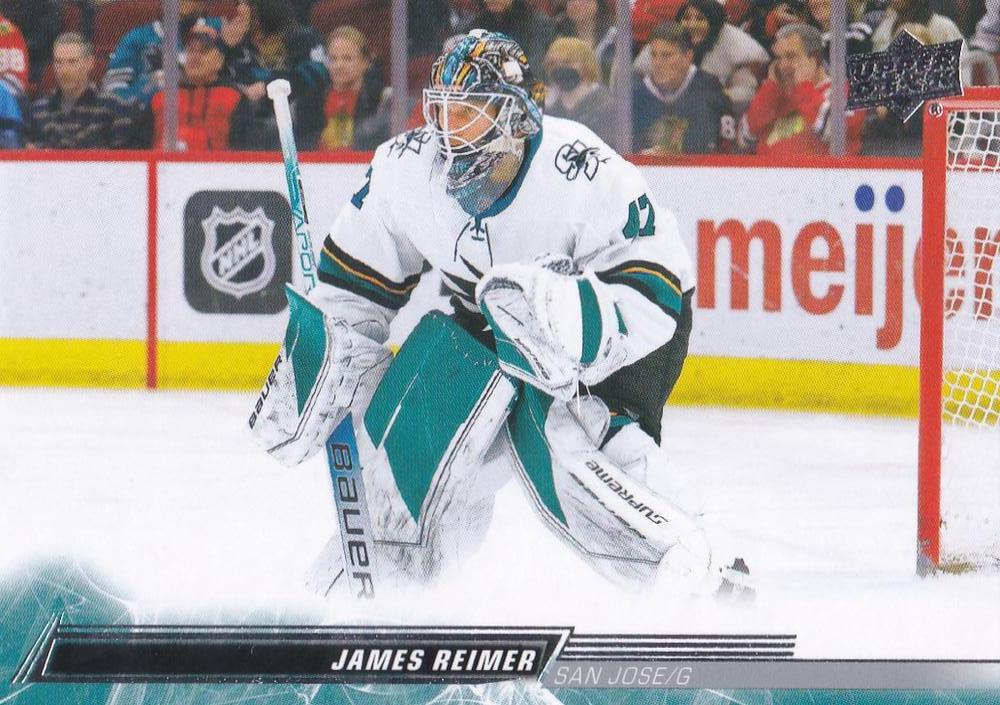 James Reimer #394 San Jose Sharks | 2022-23 Upper Deck