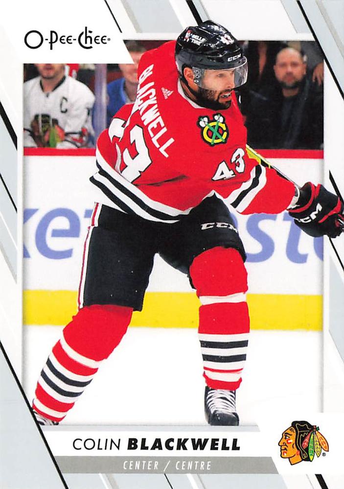 Colin Blackwell #394 Chicago Blackhawks | 2023-24 O-Pee-Chee Hockey