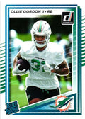 Ollie Gordon II #394 Miami Dolphins | 2025 Donruss | NFL Football