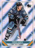 Tomas Hertl FOIL #395 San Jose Sharks | 2019-20 Topps NHL Sticker Collection