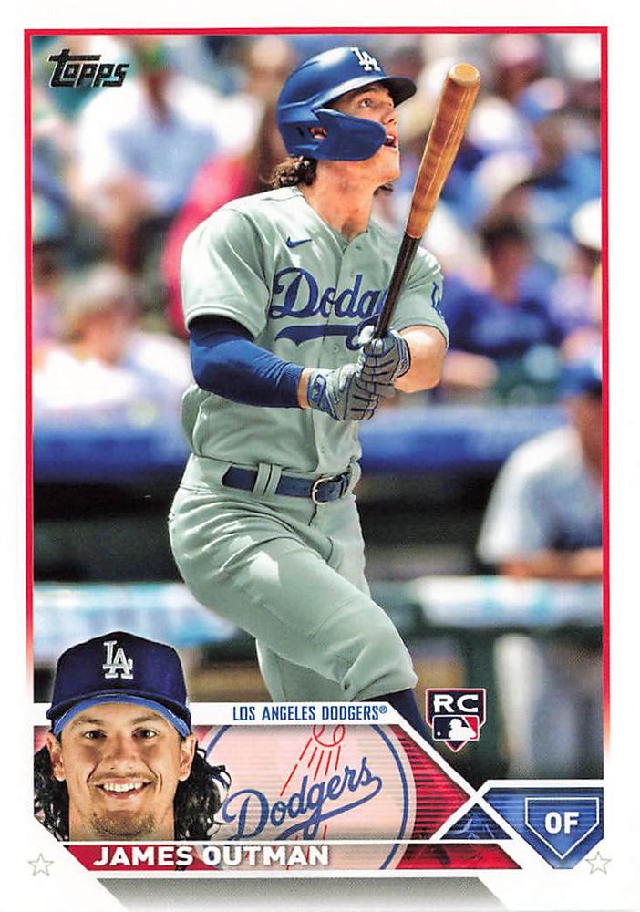 James Outman #395 Los Angeles Dodgers | 2023 Topps