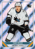 Timo Meier FOIL #396 San Jose Sharks | 2019-20 Topps NHL Sticker Collection