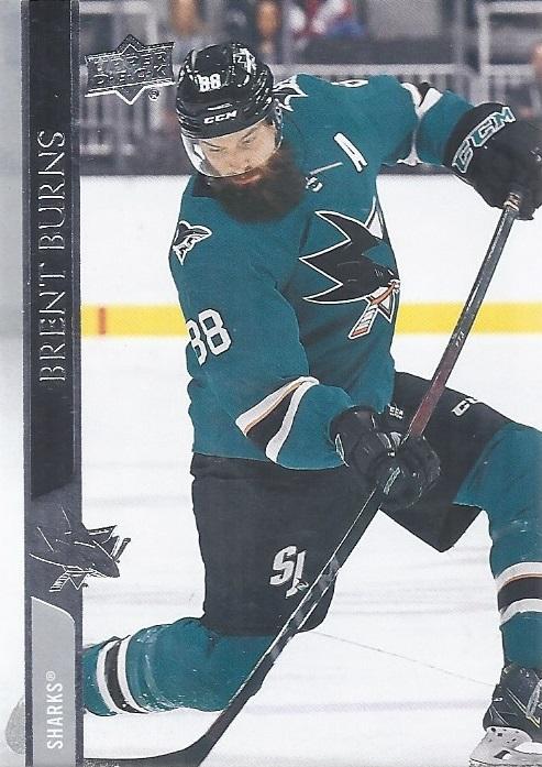 Brent Burns #396 San Jose Sharks | 2020-21 Upper Deck