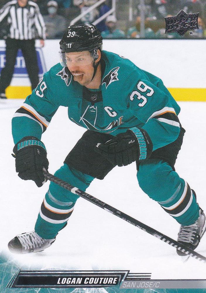 Logan Couture #396 San Jose Sharks | 2022-23 Upper Deck