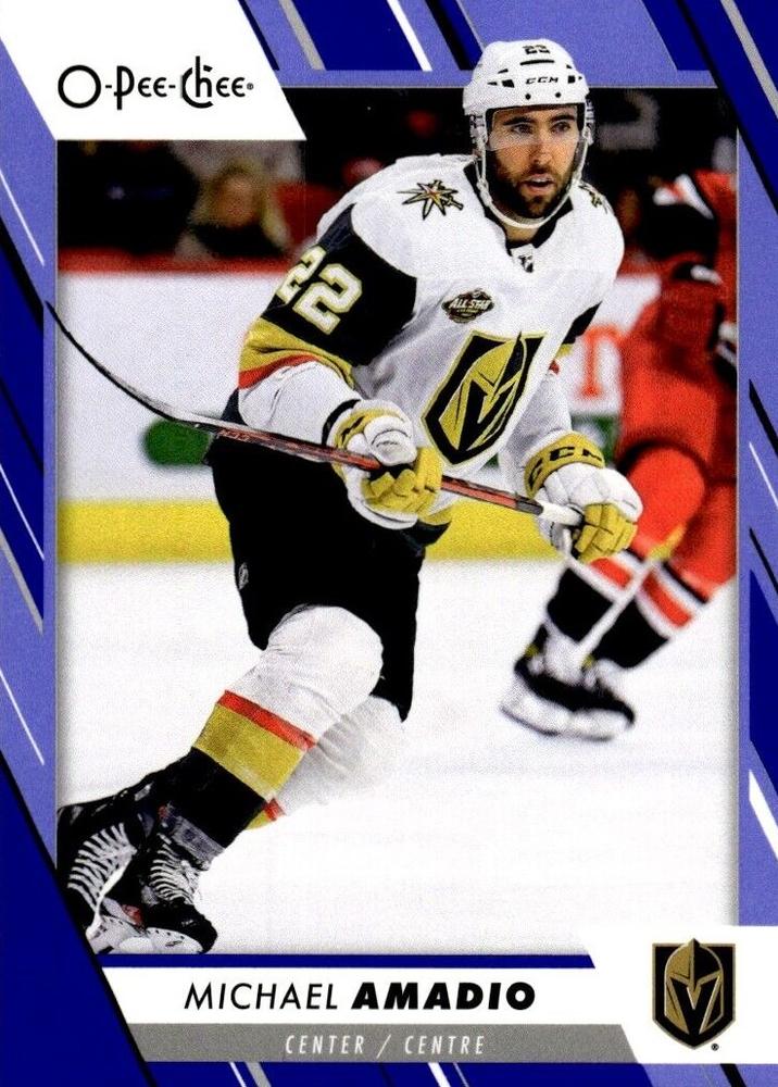 Michael Amadio #396 Vegas Golden Knights | 2023-24 O-Pee-Chee Blue Border