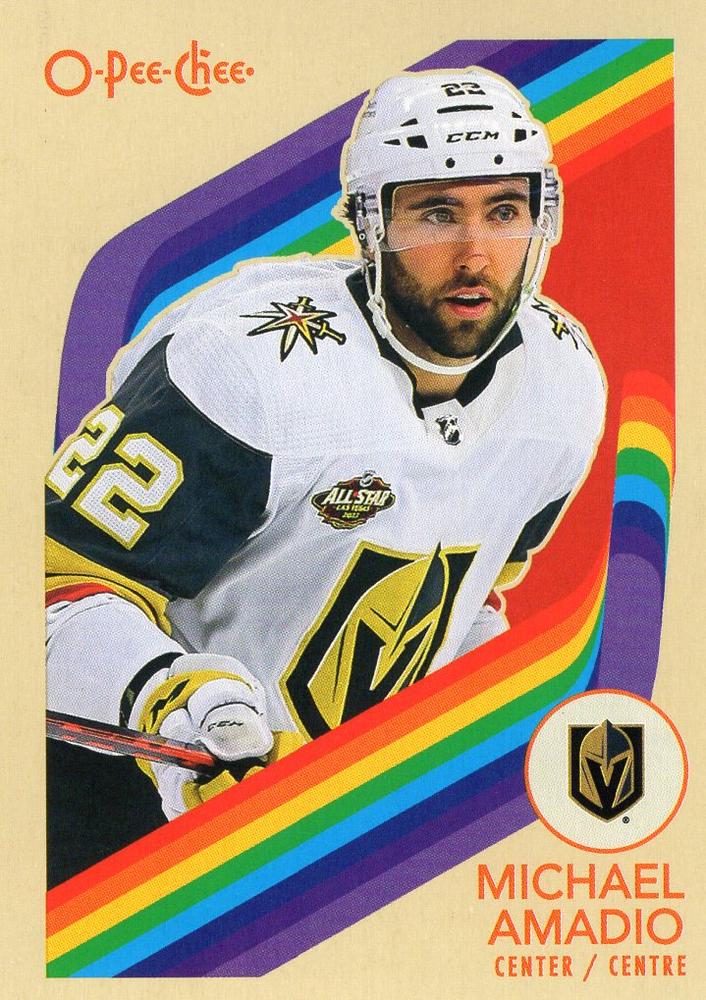 Michael Amadio #396 Vegas Golden Knights | 2023-24 O-Pee-Chee Retro
