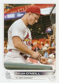 Tyler O'Neill #397 St. Louis Cardinals (Signing autographs) | 2022 Topps