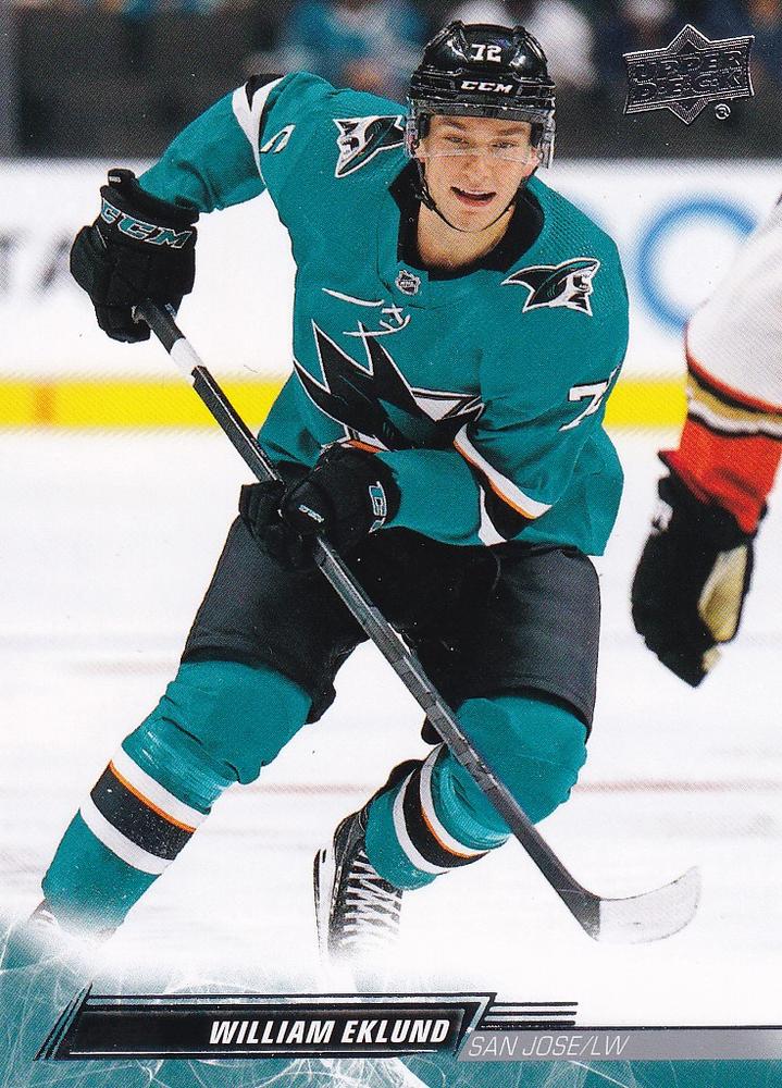 William Eklund #397 San Jose Sharks | 2022-23 Upper Deck