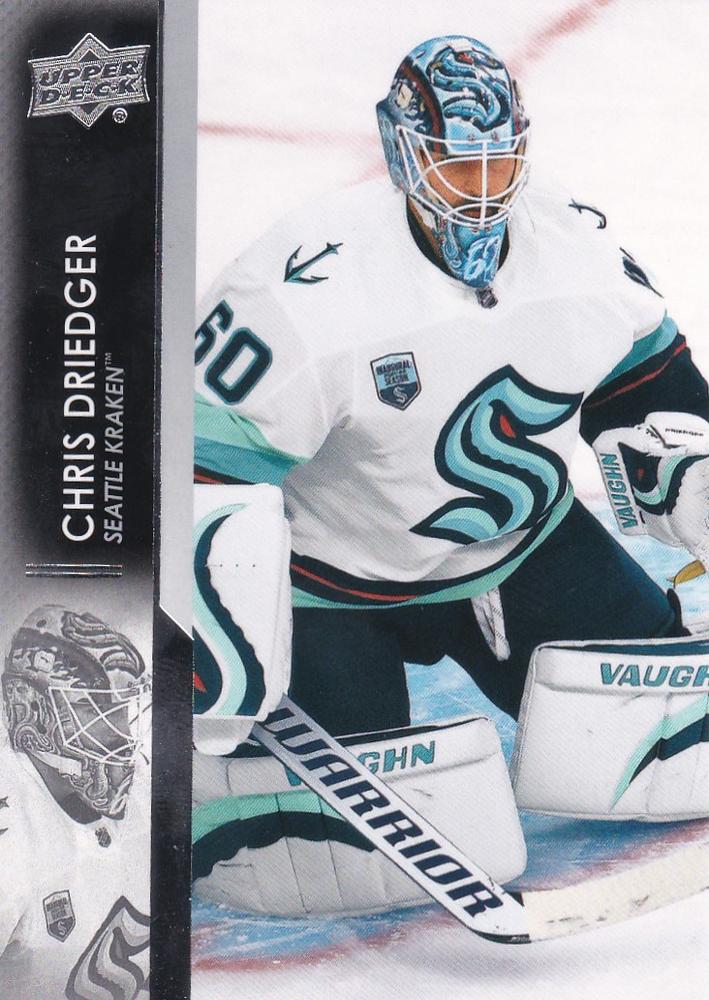 Chris Driedger #398 Seattle Kraken | 2021-22 Upper Deck