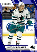 Matt Benning #398 San Jose Sharks | 2023-24 O-Pee-Chee Blue Border