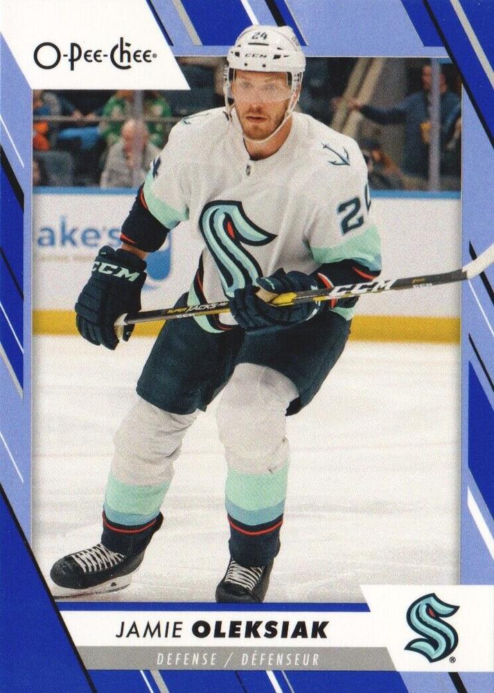 Jamie Oleksiak #399 Seattle Kraken | 2023-24 O-Pee-Chee Blue Border