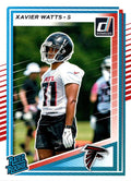 Xavier Watts #399 Atlanta Falcons | 2025 Donruss | NFL Football