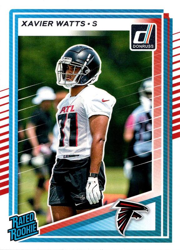 Xavier Watts #399 Atlanta Falcons | 2025 Donruss | NFL Football