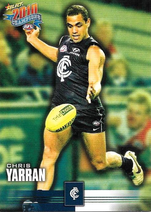 Chris Yarran #39 Carlton Blues | 2010 Select AFL Champions