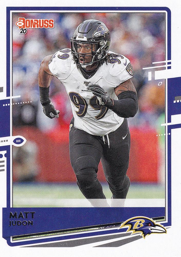 Matt Judon #39 Baltimore Ravens | 2020 Panini Donruss | NFL Football