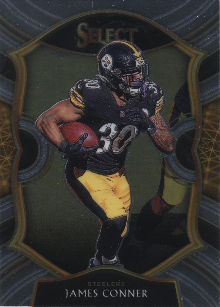 James Conner #39 Pittsburgh Steelers | 2020 Panini Select |  | NFL Football