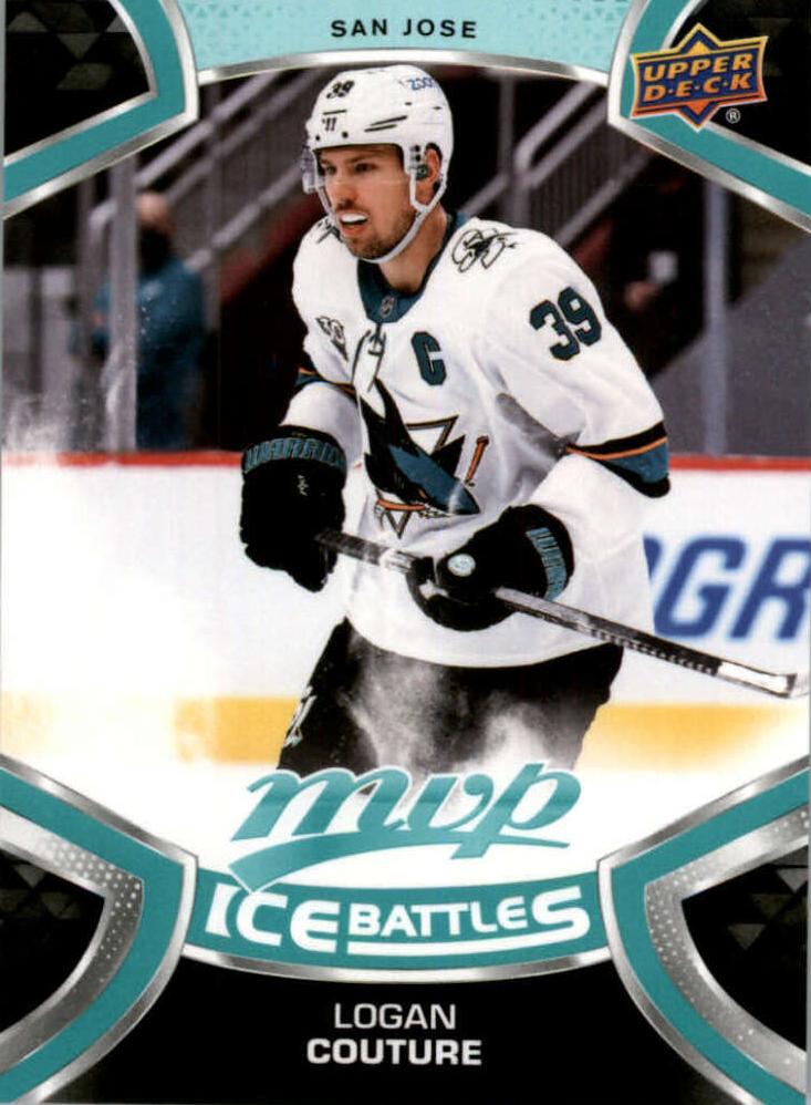 Logan Couture #39 San Jose Sharks | 2021-22 Upper Deck MVP Ice Battles