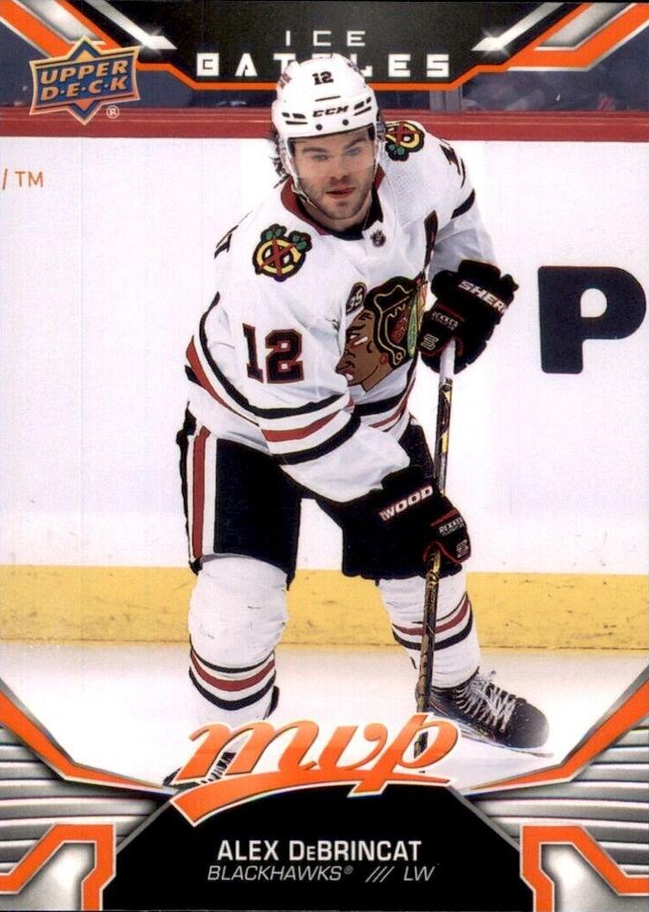 Alex DeBrincat #39 Chicago Blackhawks | 2022-23 Upper Deck MVP Ice Battles
