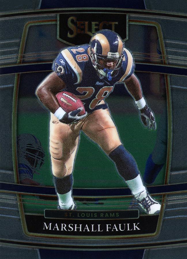 Marshall Faulk #39 St. Louis Rams | 2021 Panini Select |  | NFL Football