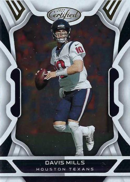 Davis Mills #39 Houston Texans | 2022 Panini Certified | NFL Football