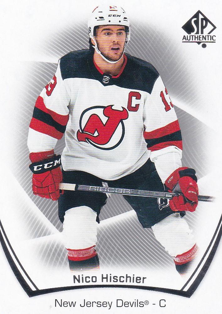 Nico Hischier #39 New Jersey Devils | 2021-22 SP Authentic