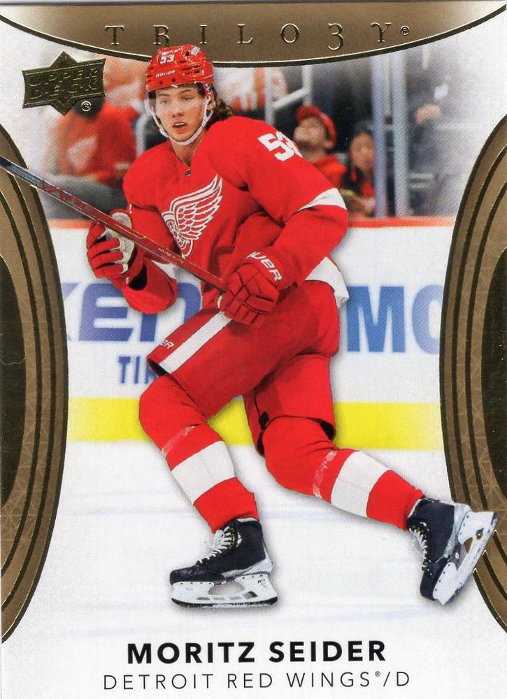 Moritz Seider #39 Detroit Red Wings | 2022-23 Upper Deck Trilogy