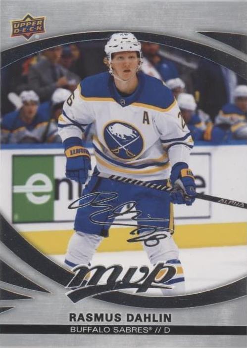 Rasmus Dahlin #39 Buffalo Sabres | 2023-24 Upper Deck MVP Silver Script