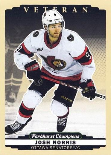 Josh Norris #39 Ottawa Senators | 2022-23 Parkhurst Champions