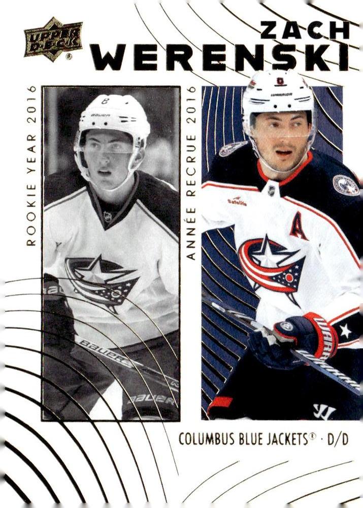 Zach Werenski #39 Columbus Blue Jackets | 2024-25 Upper Deck Tim Hortons Retrospective Rookies