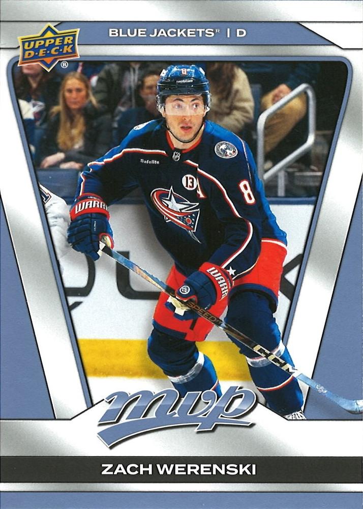 Zach Werenski #39 Columbus Blue Jackets | 2025-26 Upper Deck MVP