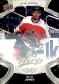 Seth Jones #3 Columbus Blue Jackets | 2021-22 Upper Deck MVP Silver Script