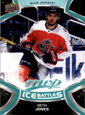 Seth Jones #3 Columbus Blue Jackets | 2021-22 Upper Deck MVP Ice Battles