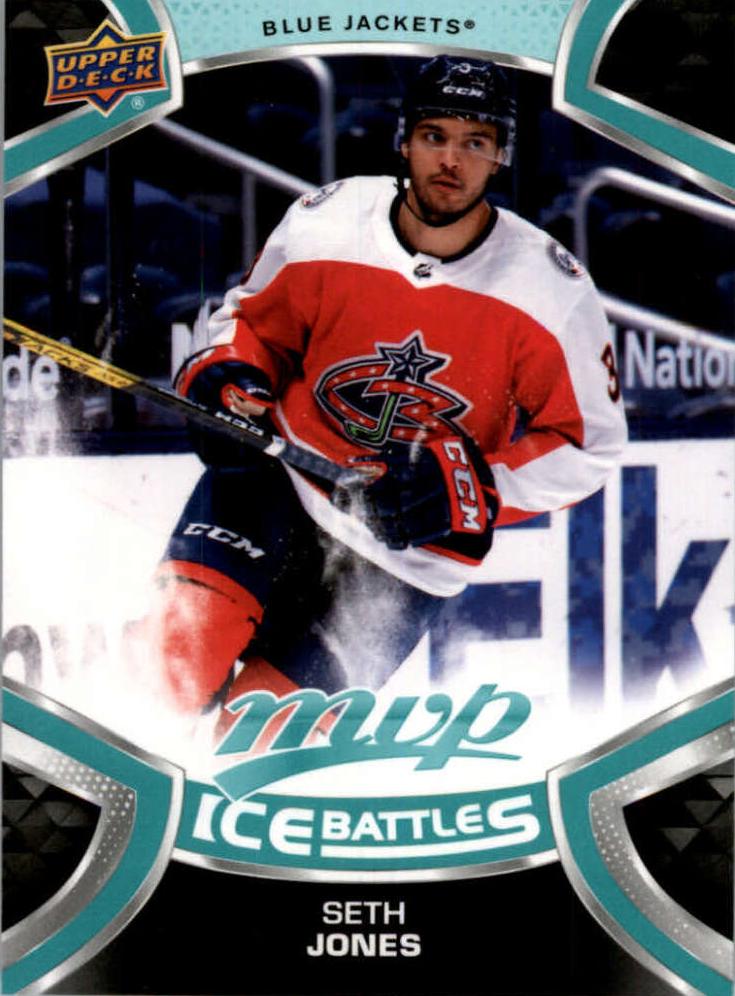 Seth Jones #3 Columbus Blue Jackets | 2021-22 Upper Deck MVP Ice Battles