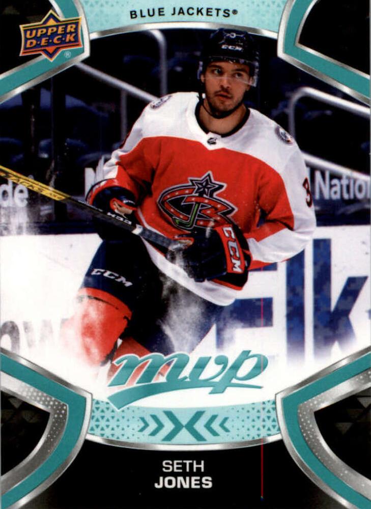Seth Jones #3 Columbus Blue Jackets | 2021-22 Upper Deck MVP