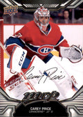 Carey Price #3 Montreal Canadiens | 2022-23 Upper Deck MVP Silver Script