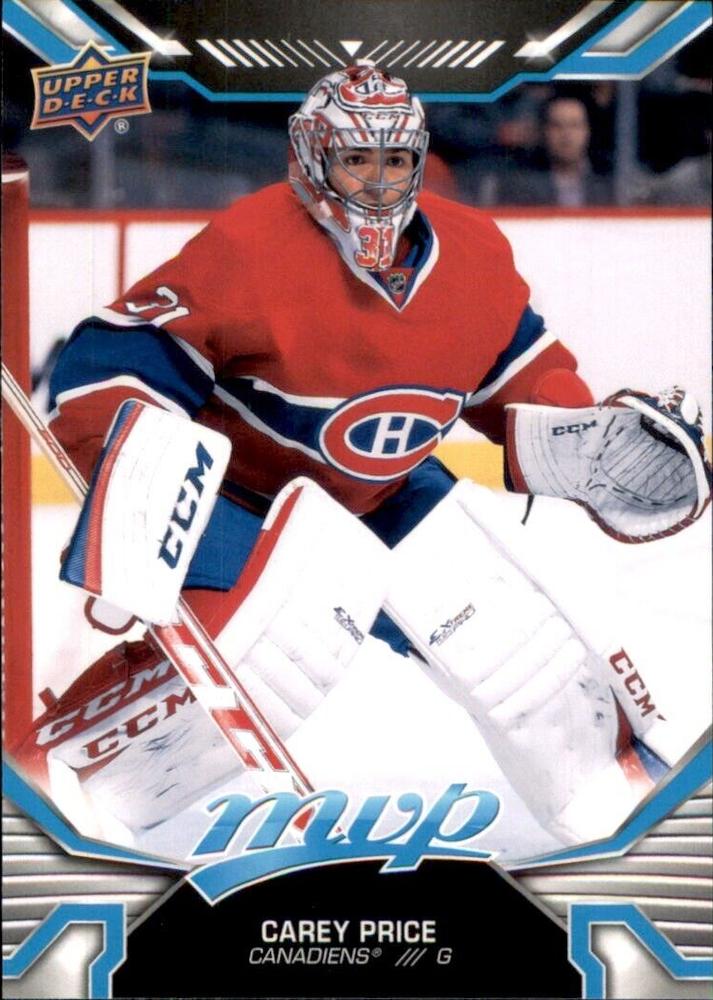 Carey Price #3 Montreal Canadiens | 2022-23 Upper Deck MVP