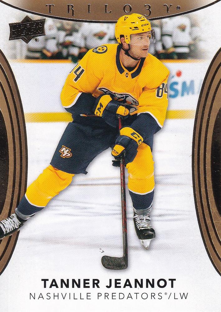 Tanner Jeannot #3 Nashville Predators | 2022-23 Upper Deck Trilogy