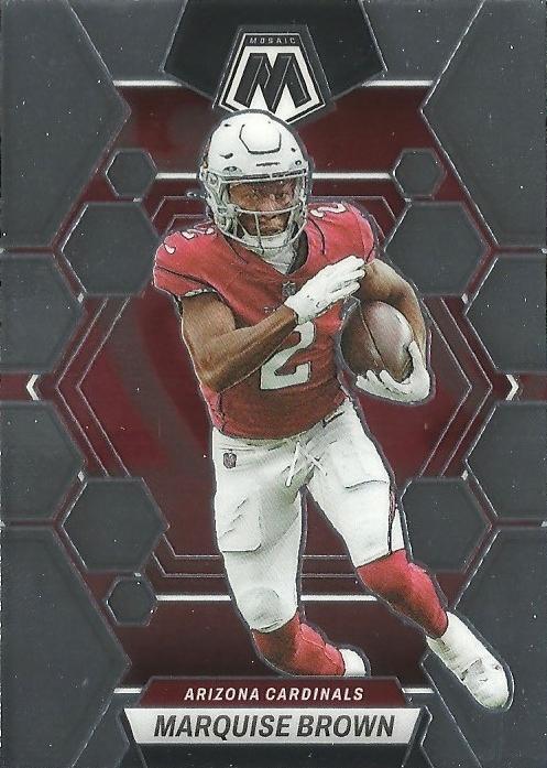 Marquise Brown #3 Arizona Cardinals | 2023 Panini Mosaic | NFL Football